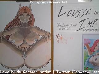 Coloring Louise the Imp at Darkprincearmon Art: HD xxx movie 55