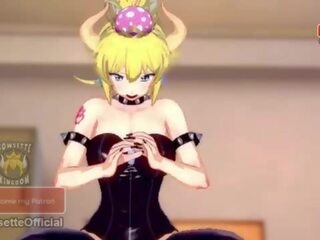 Bowsette joi jerk off instructions