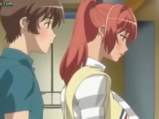 Sedusive anime chick getting pussy laid