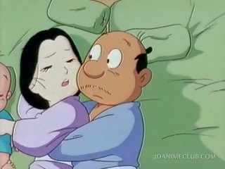 Lascivious Hentai Husband Nailing Hard His Wifes Pussy