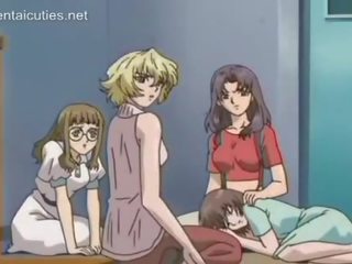 Stupendous fascinating rondborstig anime hottie krijgt haar poesje geneukt hard film