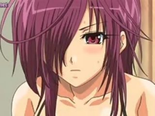 Sensual Anime Redhead Slurping