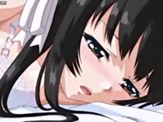 Big Boobed Anime Brunette Fingering