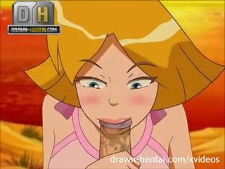 Totally spies umazano video - plaža streetwalker clover