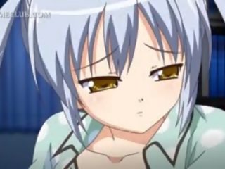 Poesje nat 3d anime geliefde sensually love-making in bed