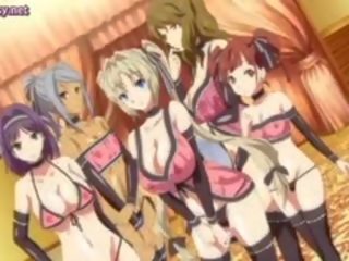 Hentai Mistresses Pleasuring Cocks And Fuck