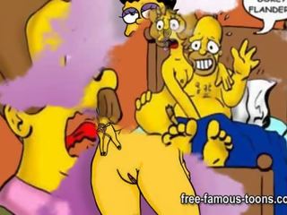 Simpsons sex video