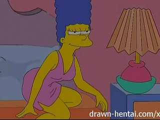 Lezbijke hentai - lois griffin in marge simpson