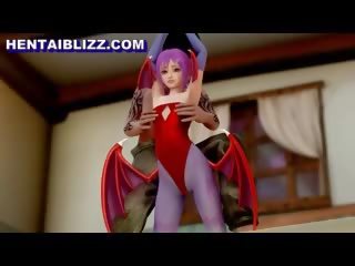 Zniewolenie 3d hentai batgirl palcami i pieprzony